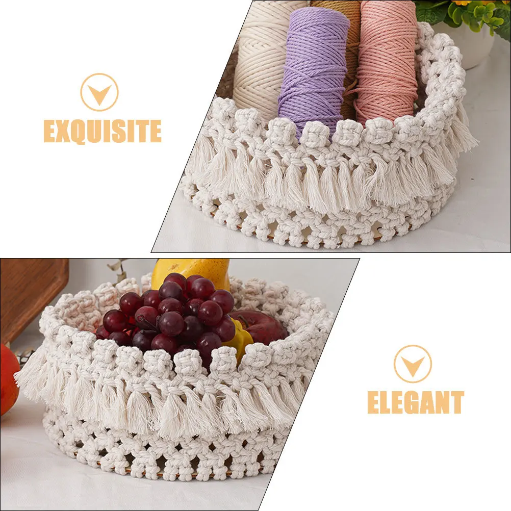 Nordic Style Storage Box Woven Cotton Rope Basket For Bedroom Kitchen Desktop Organizer Home Sundries Snack Phone Key
Nordic Style Storage Box Woven Cotton Rope Basket For Bedroom Kitchen Desktop Organizer Home Sundries Snack Phone Key