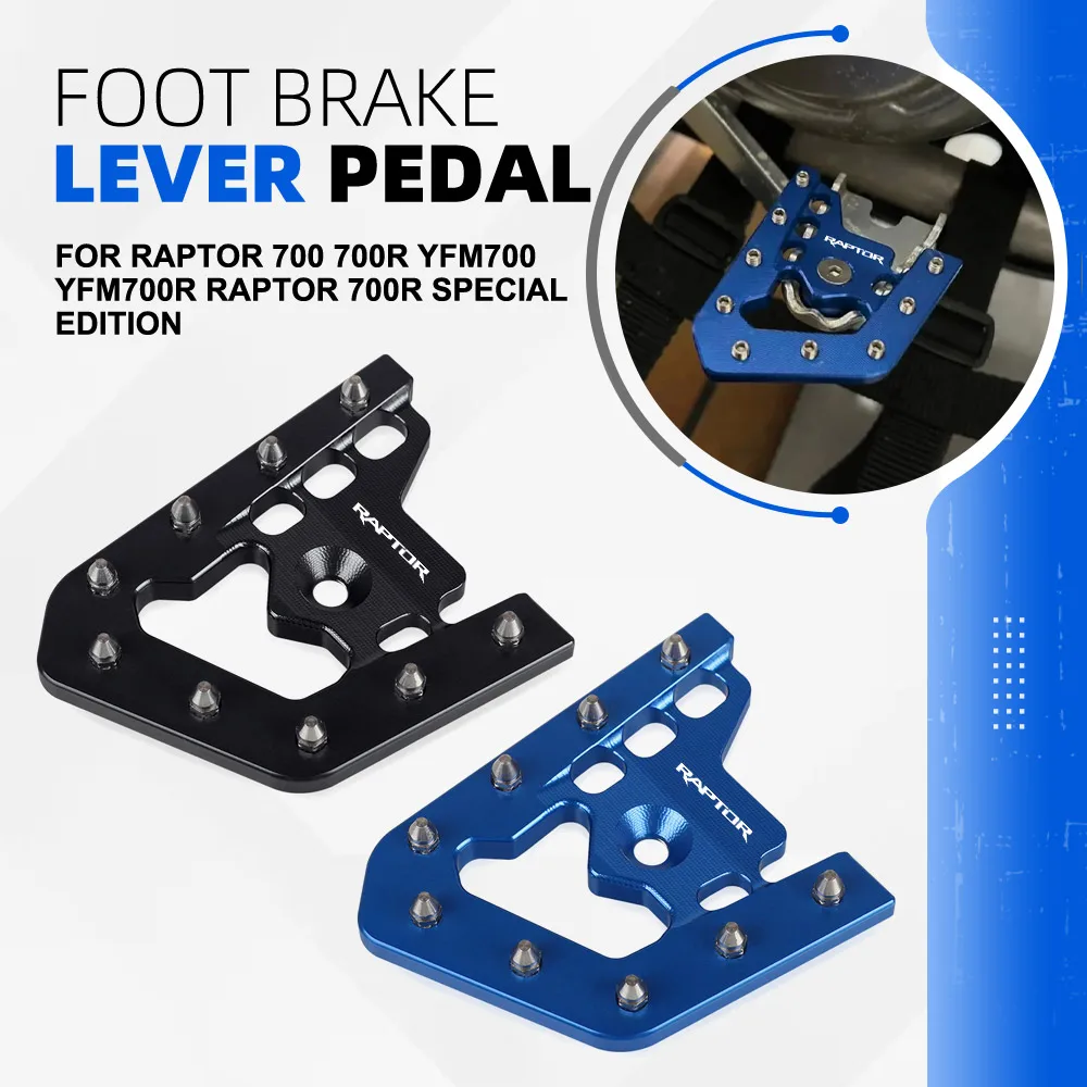 Motorcycle Foot Brake Pedal Enlarge Step Extension Plate For Yamaha RAPTOR 700 700R YFM700 YFM700R RAPTOR 700R SPECIAL EDITION
Motorcycle Foot Brake Pedal Enlarge Step Extension Plate For Yamaha RAPTOR 700 700R YFM700 YFM700R RAPTOR 700R SPECIAL EDITION