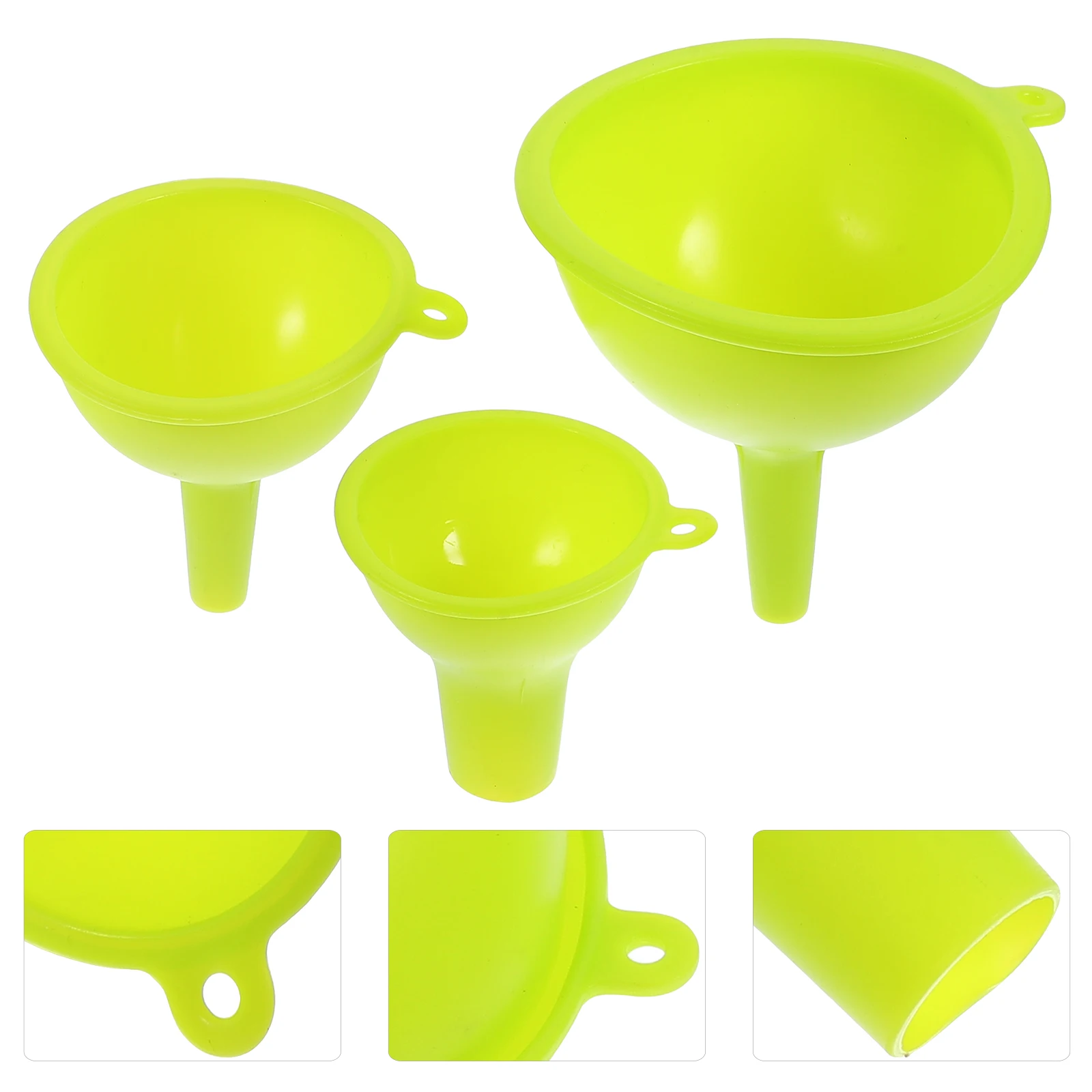 3pcs Silicone Funnel Set R om Color Kitchen Tool for Bottles Oil Vinegar Portable Storage Multi Functional
3pcs Silicone Funnel Set R om Color Kitchen Tool for Bottles Oil Vinegar Portable Storage Multi Functional