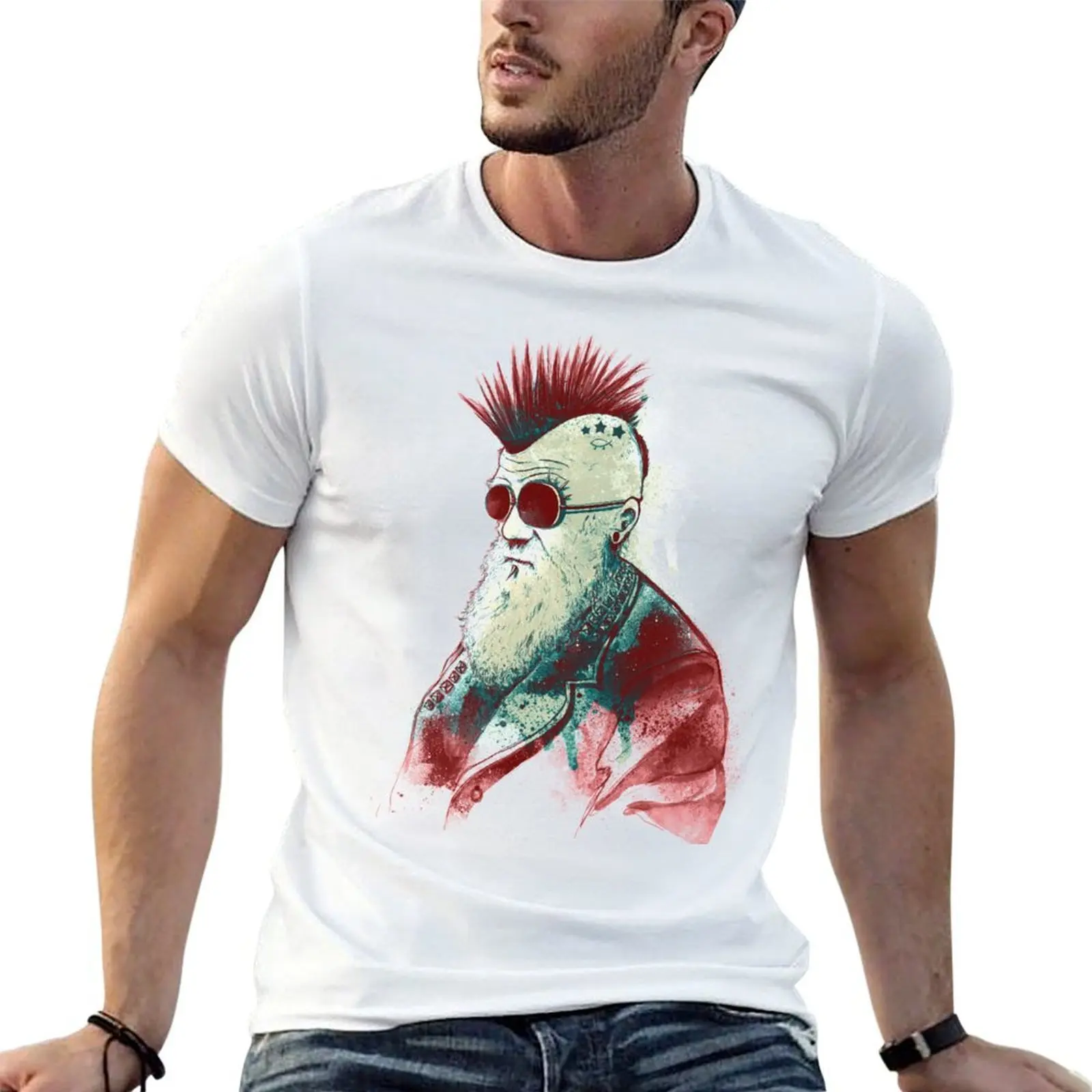 Evolution of Charles T-Shirt cotton t shirt man t shirt man designer t shirt man casual T-shirt
Evolution of Charles T-Shirt cotton t shirt man t shirt man designer t shirt man casual T-shirt