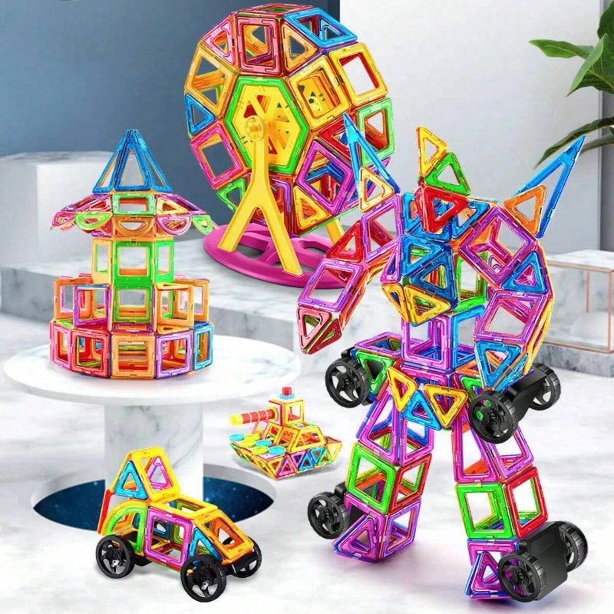 Magnetic Building Blocks DIY Magnets Toys STEM Toys Construction Toys Learning Educational Magnet Toys,Puzzle Birthday Gifts
Magnetic Building Blocks DIY Magnets Toys STEM Toys Construction Toys Learning Educational Magnet Toys,Puzzle Birthday Gifts