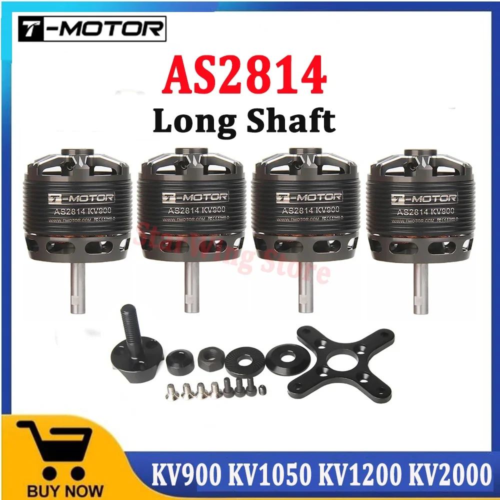 T-Motor AS2814 AS 2814 Long Shaft Brushless Motor KV900 KV1050 KV1200 KV2000 3-4S For 20-30E 3D and F3A
T-Motor AS2814 AS 2814 Long Shaft Brushless Motor KV900 KV1050 KV1200 KV2000 3-4S For 20-30E 3D and F3A