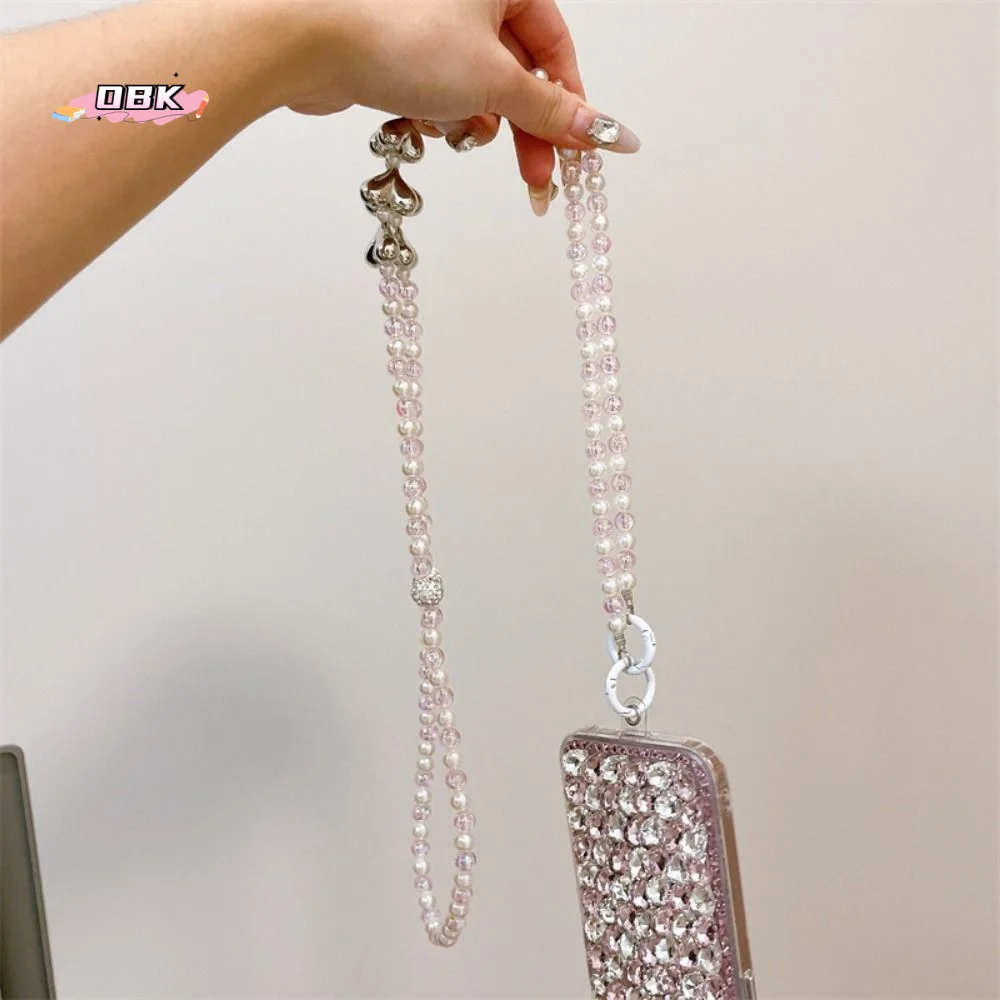 Diagonal Lanyard Heart Mobile Phone Lanyard Anti-loss Beaded Crossbody Phone Chain Replace Long DIY Mobile Phone Chain
Diagonal Lanyard Heart Mobile Phone Lanyard Anti-loss Beaded Crossbody Phone Chain Replace Long DIY Mobile Phone Chain