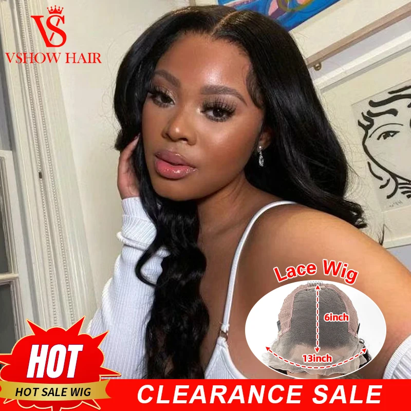 VSHOW 13X6 HD Lace Frontal Wigs On Sale Clearance Human Hair Body Wave Lace Front Wigs For Women Brazilian Human Hair Wig
VSHOW 13X6 HD Lace Frontal Wigs On Sale Clearance Human Hair Body Wave Lace Front Wigs For Women Brazilian Human Hair Wig