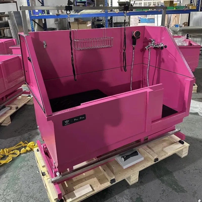 High-quality Pet Grooming Stainless Steel Bathtub Support Color/Size Customization Pet Bathing Tub
High-quality Pet Grooming Stainless Steel Bathtub Support Color/Size Customization Pet Bathing Tub