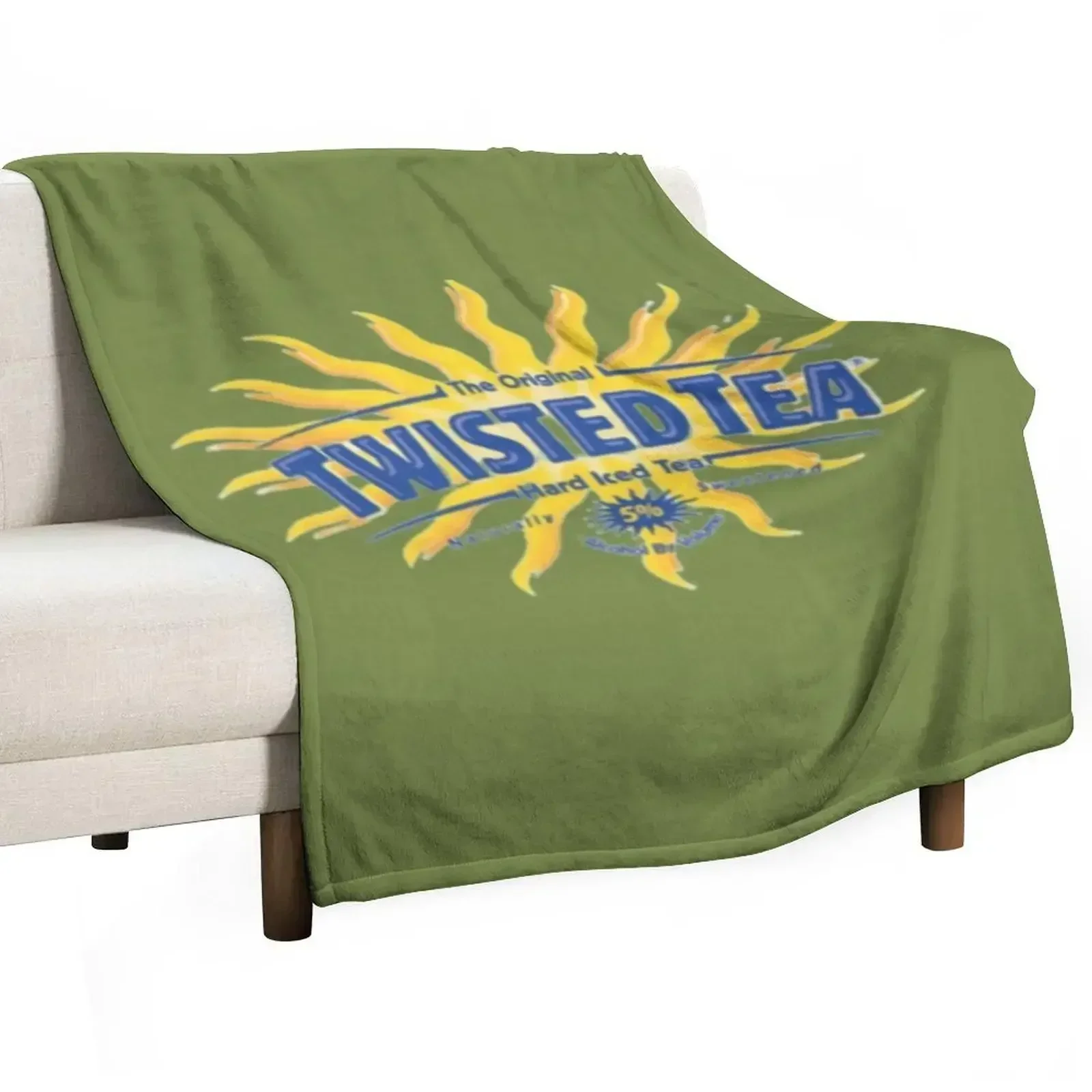 Twisted tea Throw Blanket Portable Lightweight Blanket for Travel Camping
Twisted tea Throw Blanket Portable Lightweight Blanket for Travel Camping
