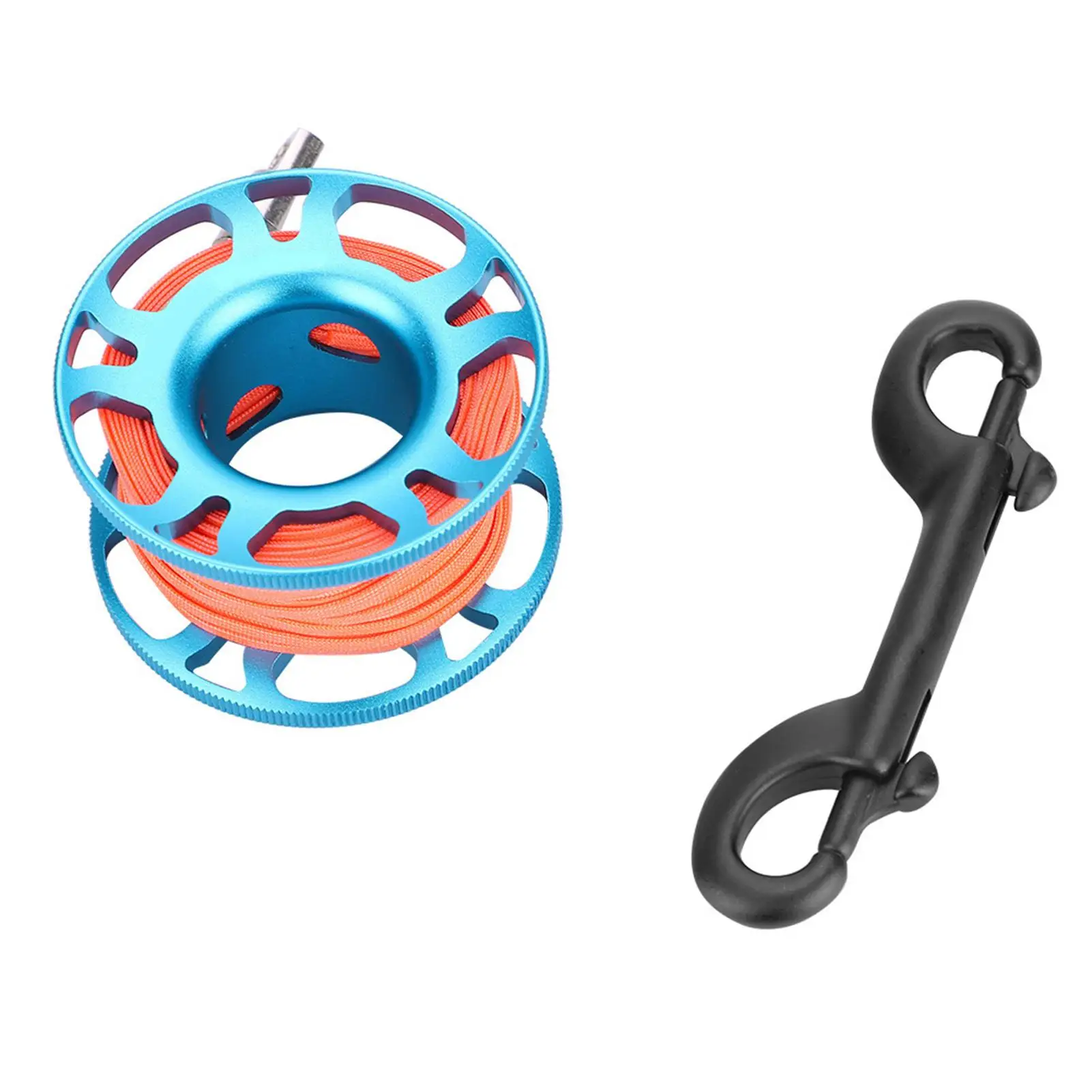 15 30m Diving SMB Spool Finger Reel Aluminum Clip Scuba Diving Tech Hook Buckle Safe
15 30m Diving SMB Spool Finger Reel Aluminum Clip Scuba Diving Tech Hook Buckle Safe