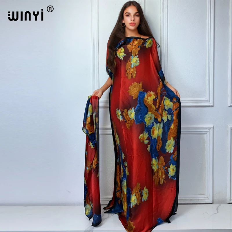 WINYI African Women boho print dress with belt abaya dubai luxury traditional outfit muslim sets woman maxi Dress evening dress
WINYI African Women boho print dress with belt abaya dubai luxury traditional outfit muslim sets woman maxi Dress evening dress