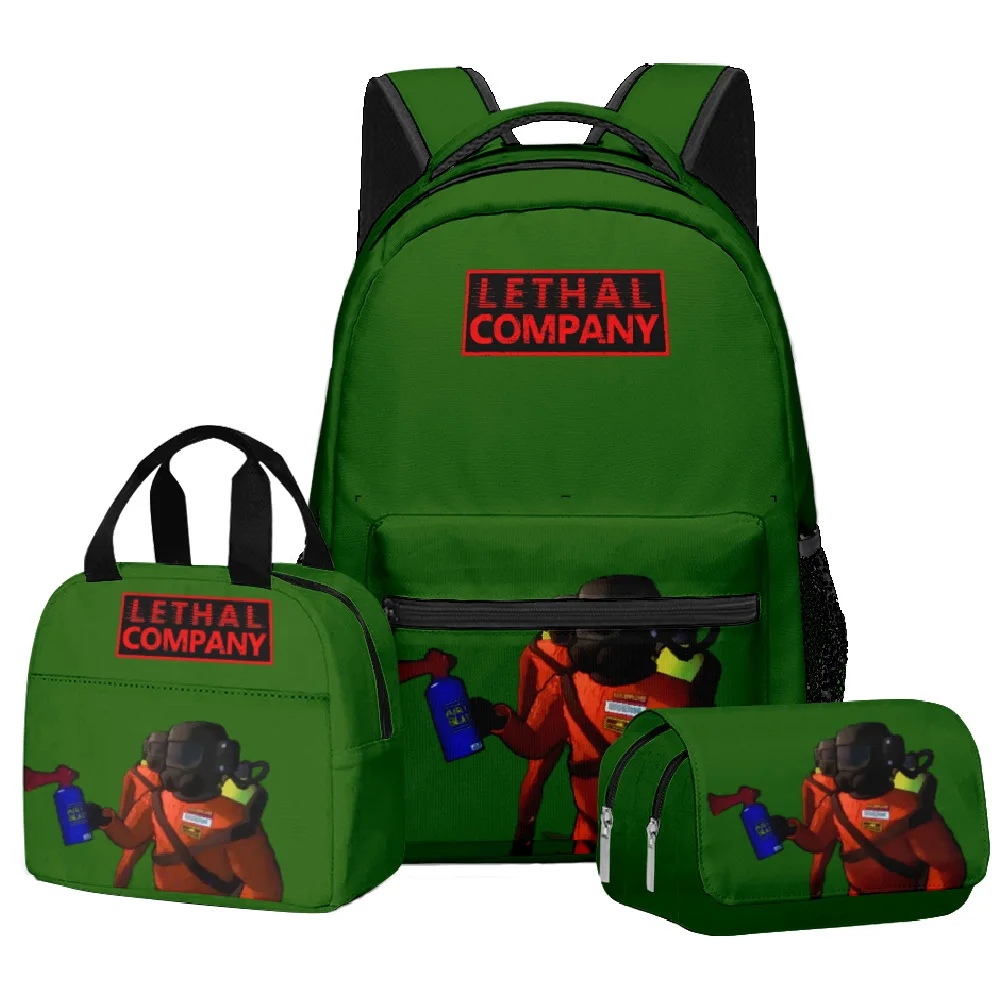 Classic Popular Peculiar Lethal Company 3D Print 3pcs/Set student School Bags Travel Notebook Backpack Lunch bag Pencil Case
Classic Popular Peculiar Lethal Company 3D Print 3pcs/Set student School Bags Travel Notebook Backpack Lunch bag Pencil Case