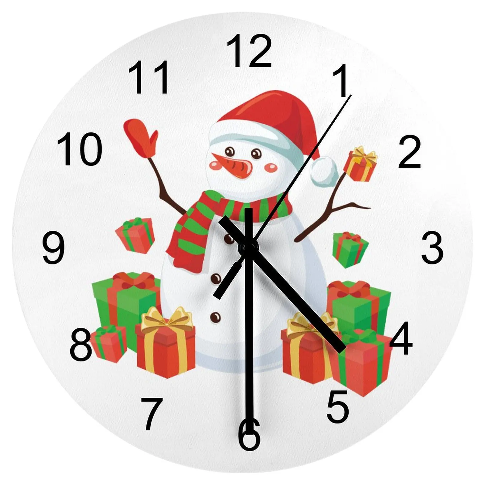 Workshop Wall Clock Christmas snowman Clocks 12 inch Silent Fashion Round Durable Vintage
Workshop Wall Clock Christmas snowman Clocks 12 inch Silent Fashion Round Durable Vintage