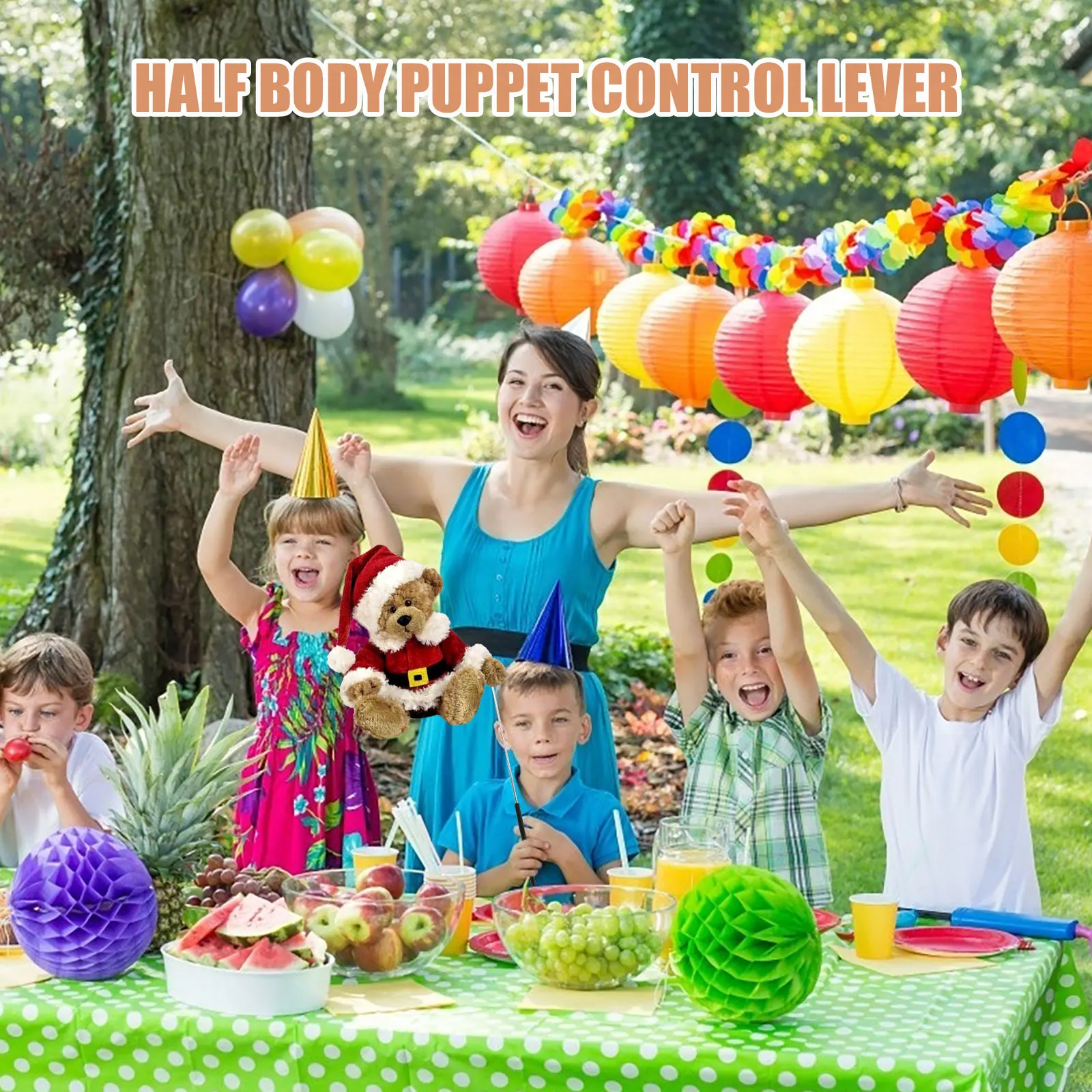 Половина тела, кукольная рука, стержни из нержавеющей стали, эргономичная ручка, точная ручная кукольная манипуляция, сценические выступления
Половина тела, кукольная рука, стержни из нержавеющей стали, эргономичная ручка, точная ручная кукольная манипуляция, сценические выступления