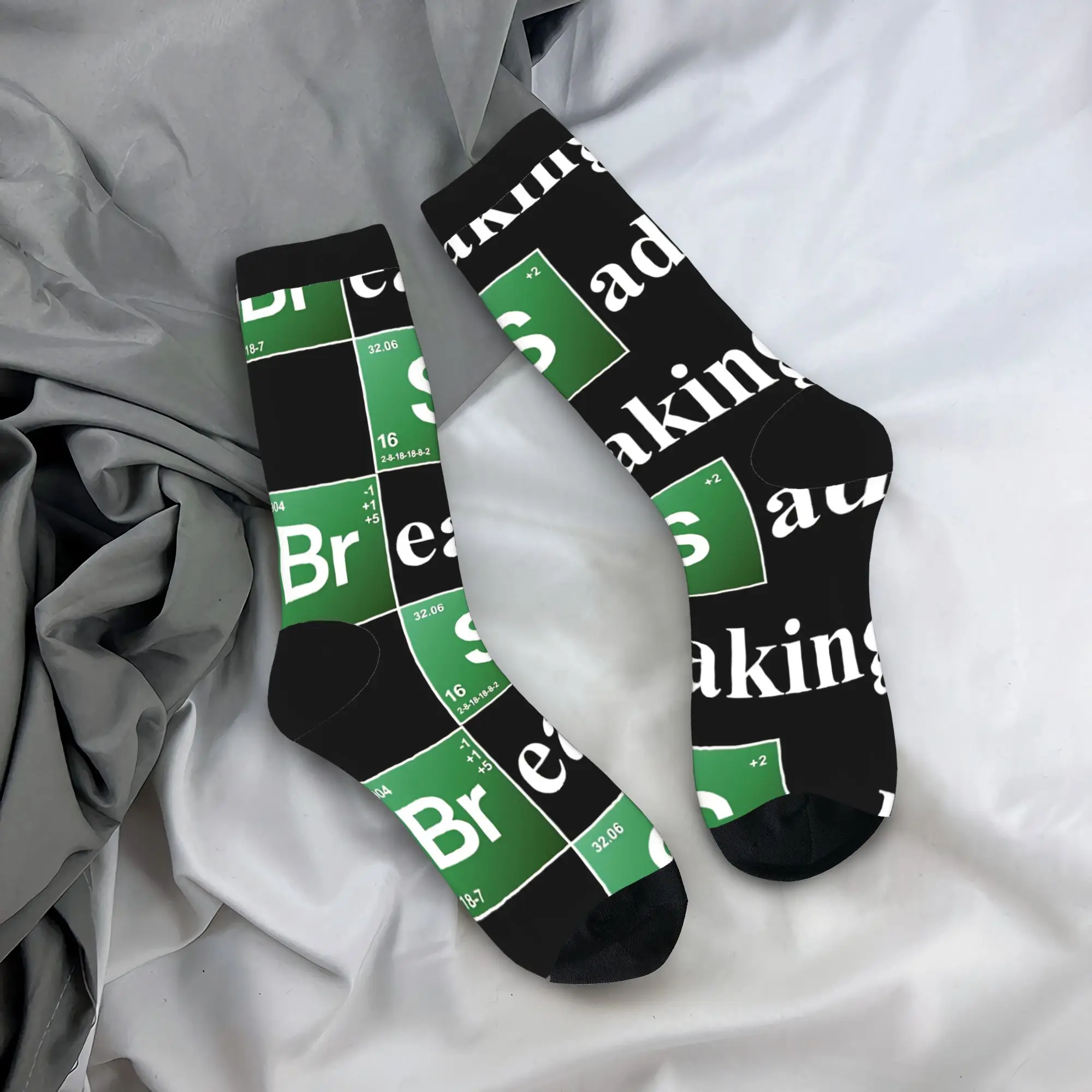 Breaking Bad Logo Socks Gothic Stockings Spring Anti Skid Couple Socks High Quality Printed Outdoor Sports Socks
Breaking Bad Logo Socks Gothic Stockings Spring Anti Skid Couple Socks High Quality Printed Outdoor Sports Socks
