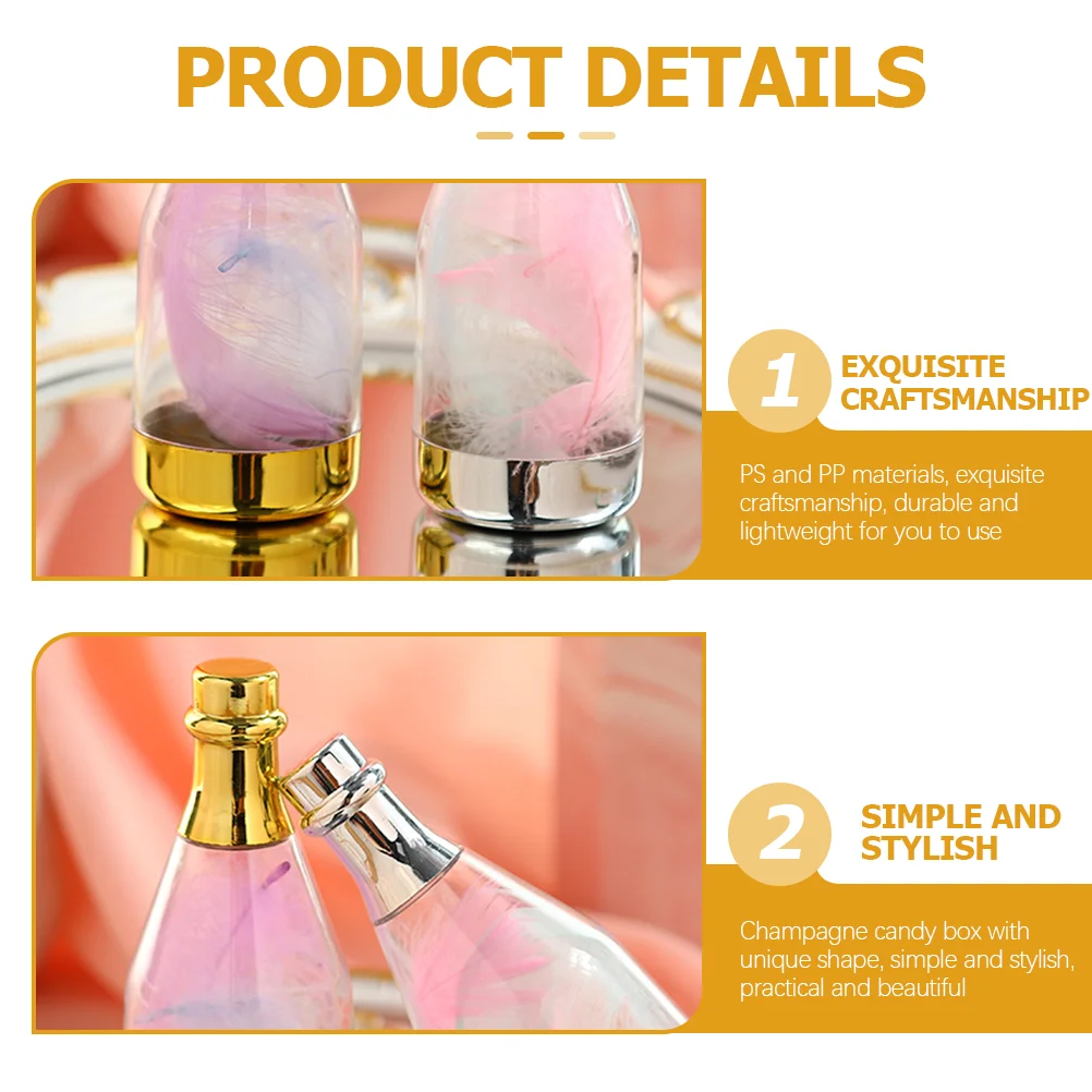 20pcs Golden Bottle Candy Boxes Wedding Candy Boxes for Wedding Birthday Party Favor Containers Holiday Treat Storage
20pcs Golden Bottle Candy Boxes Wedding Candy Boxes for Wedding Birthday Party Favor Containers Holiday Treat Storage