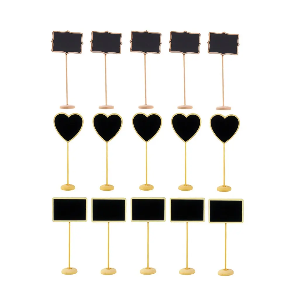 15Pcs Mini Blackboard Message Board with Stand Creative Chalkboard for Notes Drawings Price List Decoration in Living Room Or
15Pcs Mini Blackboard Message Board with Stand Creative Chalkboard for Notes Drawings Price List Decoration in Living Room Or