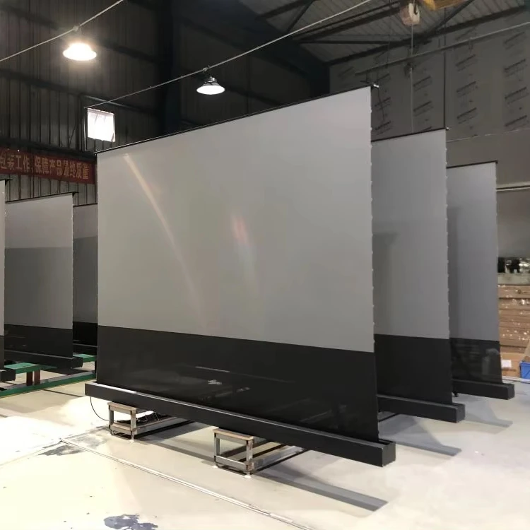 Electric 92-Inch Pop-Up Projector Screen 16:9 UST Floor Screen for Home Theater Home Cinema Application
Electric 92-Inch Pop-Up Projector Screen 16:9 UST Floor Screen for Home Theater Home Cinema Application