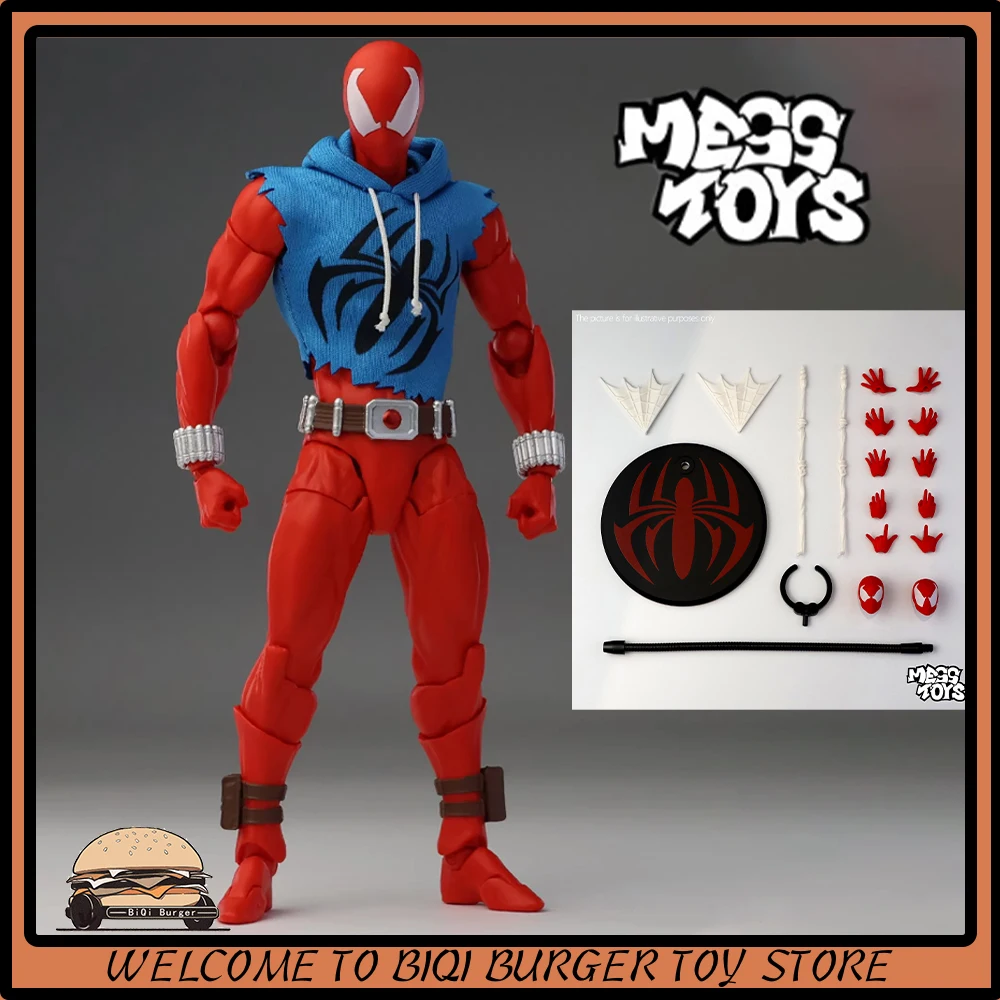 Новая фигурка Человека-паука Messtoys, фигурка Алой паука, игрушки Ct, игрушки-пусеты, экшн-фигурка, модель, подарок, детская игрушка
Новая фигурка Человека-паука Messtoys, фигурка Алой паука, игрушки Ct, игрушки-пусеты, экшн-фигурка, модель, подарок, детская игрушка