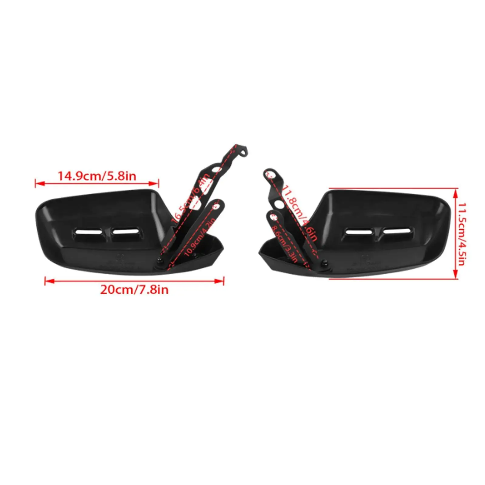 Motorcycle Hand Protectors Lightweight ABS Front Windshield Hand Guards for Road and Racing Bike Handlebar Safety and Comfort
Motorcycle Hand Protectors Lightweight ABS Front Windshield Hand Guards for Road and Racing Bike Handlebar Safety and Comfort