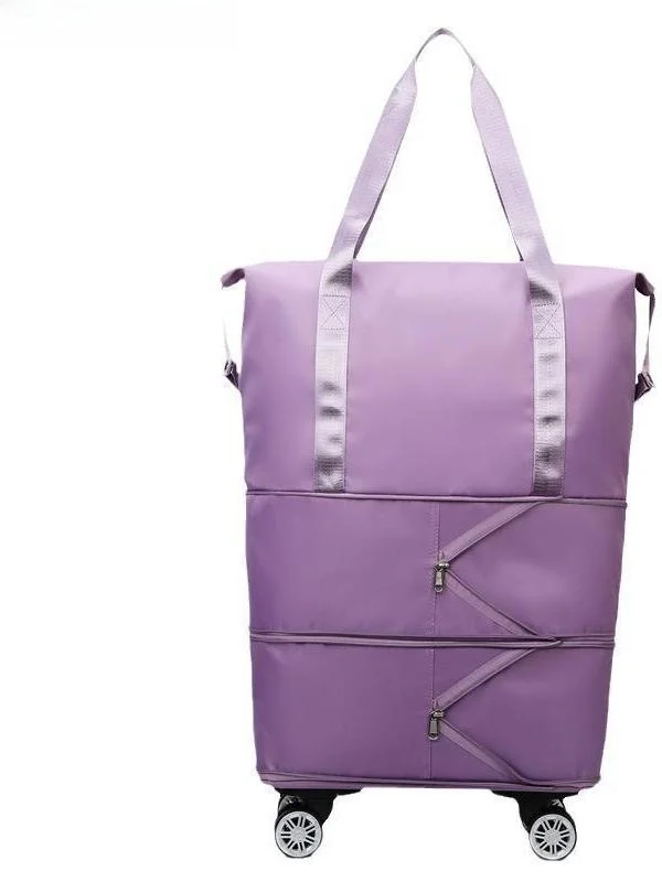 Bapa Faionable Trendy Sle Large Capaci Travel Bag with Wheels Staing Lage Lightweight Pull Rod Bag Easy to Carry
Bapa Faionable Trendy Sle Large Capaci Travel Bag with Wheels Staing Lage Lightweight Pull Rod Bag Easy to Carry