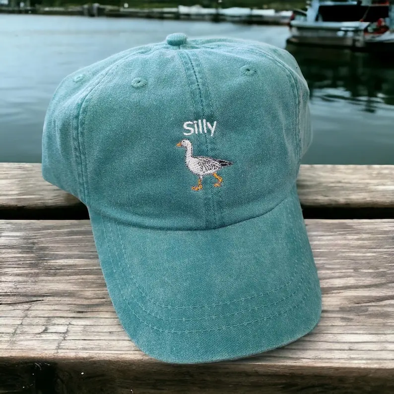 Embroidered Silly Goose Cap - Vintage Humorous Baseball Hat - Mom Dad Wildlife Baseball Cap - Outdoor Animal Lover Camping Hat
Embroidered Silly Goose Cap - Vintage Humorous Baseball Hat - Mom Dad Wildlife Baseball Cap - Outdoor Animal Lover Camping Hat