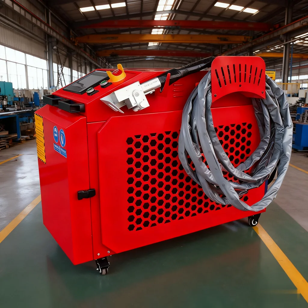 100W 200w Pulse Laser Cleaning Machine for Rust Welds Paint Removal Metal and Non Metal Cleaning
100W 200w Pulse Laser Cleaning Machine for Rust Welds Paint Removal Metal and Non Metal Cleaning