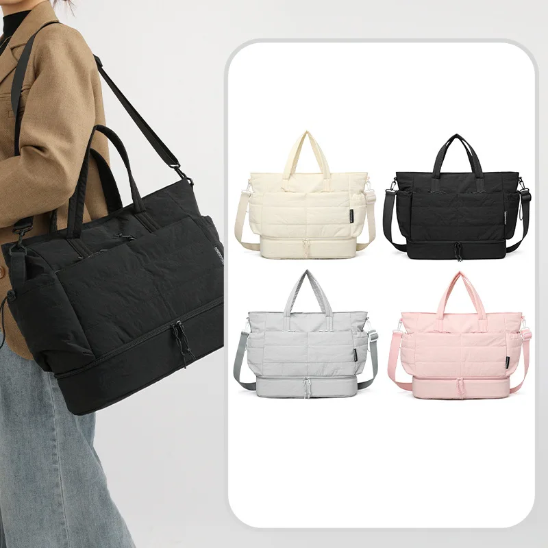 1pcs Crossbody Tote Bag Canvas Quilted Large Capacity Expandable Bottom Diaper Bag
1pcs Crossbody Tote Bag Canvas Quilted Large Capacity Expandable Bottom Diaper Bag