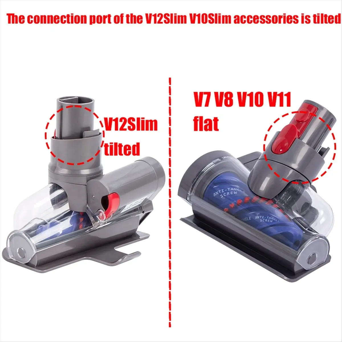 Насадка-щетка (AT52) против спутывания волос для пылесосов Dyson V12 Detect Slim/V10 Digital Slim, насадка для удаления волос с диванов, кроватей, лежанок для животных
Насадка-щетка (AT52) против спутывания волос для пылесосов Dyson V12 Detect Slim/V10 Digital Slim, насадка для удаления волос с диванов, кроватей, лежанок для животных