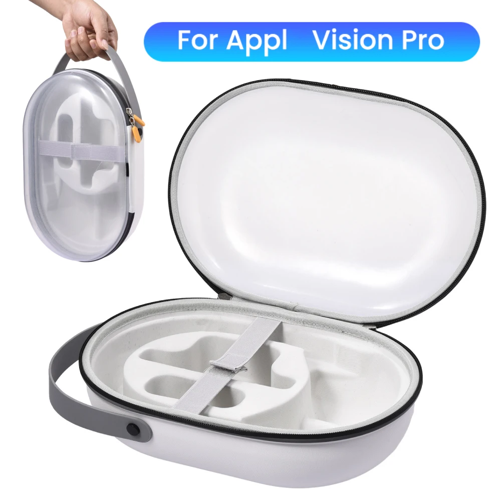 Portable Travel Storage Bag For Vision Pro Carrying Case Transparent Shockproof Anti-scratch Handbag for Vision Pro Accessories
Portable Travel Storage Bag For Vision Pro Carrying Case Transparent Shockproof Anti-scratch Handbag for Vision Pro Accessories