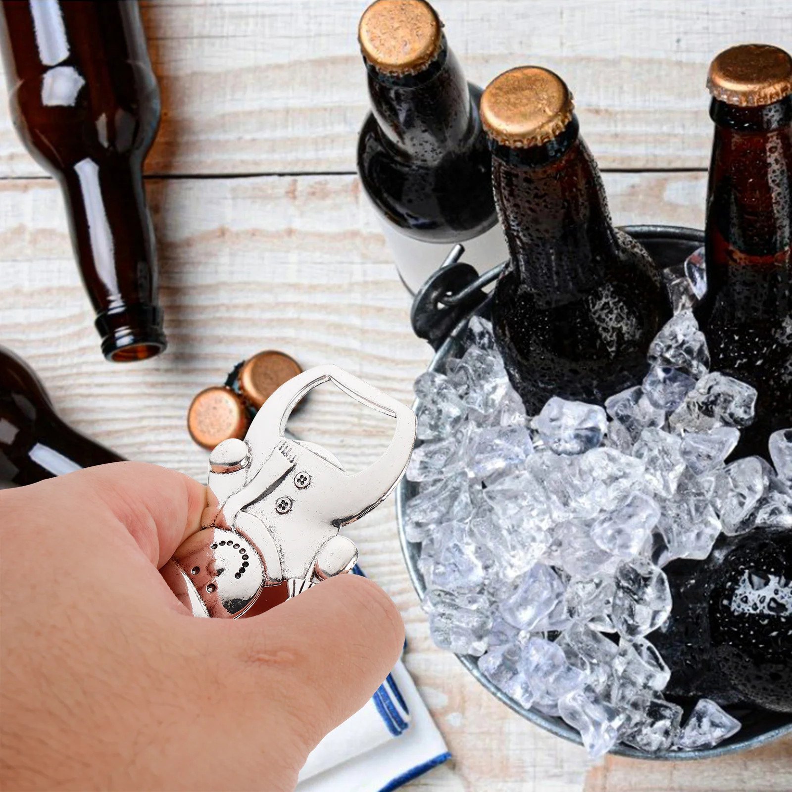 2pcs Christmas Snowman Bottle Opener Premium Zinc Alloy Beer Opener For Home Bar Restaurant Kitchen Barware Tool
2pcs Christmas Snowman Bottle Opener Premium Zinc Alloy Beer Opener For Home Bar Restaurant Kitchen Barware Tool