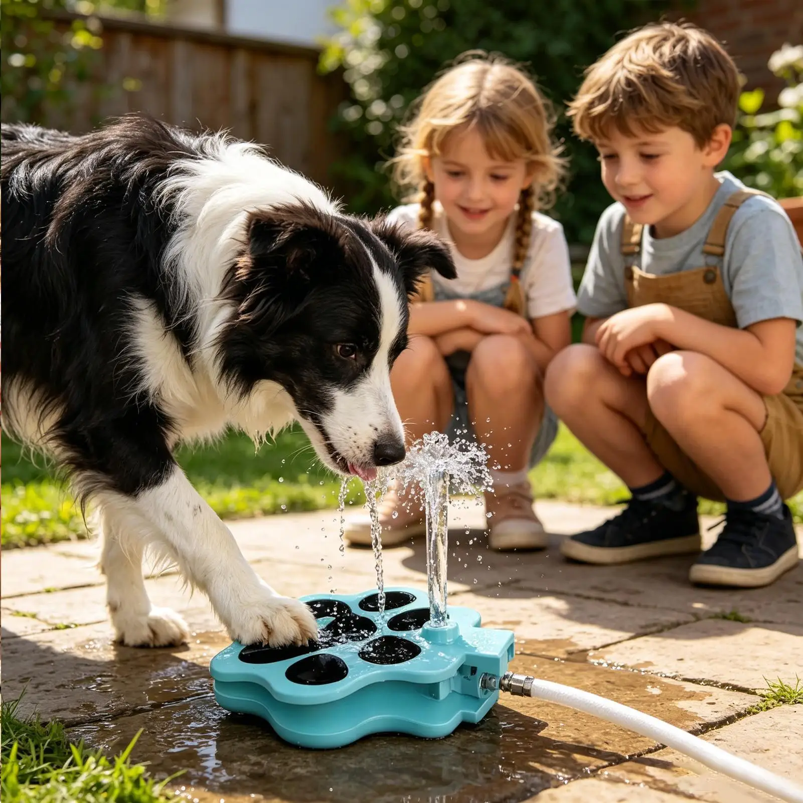 Puppy Step On Water Fountain Hydration Dispenser With Hose Outdoor Pet Drinking Dispenser For Small Medium Puppy Shelter Garden
Puppy Step On Water Fountain Hydration Dispenser With Hose Outdoor Pet Drinking Dispenser For Small Medium Puppy Shelter Garden
