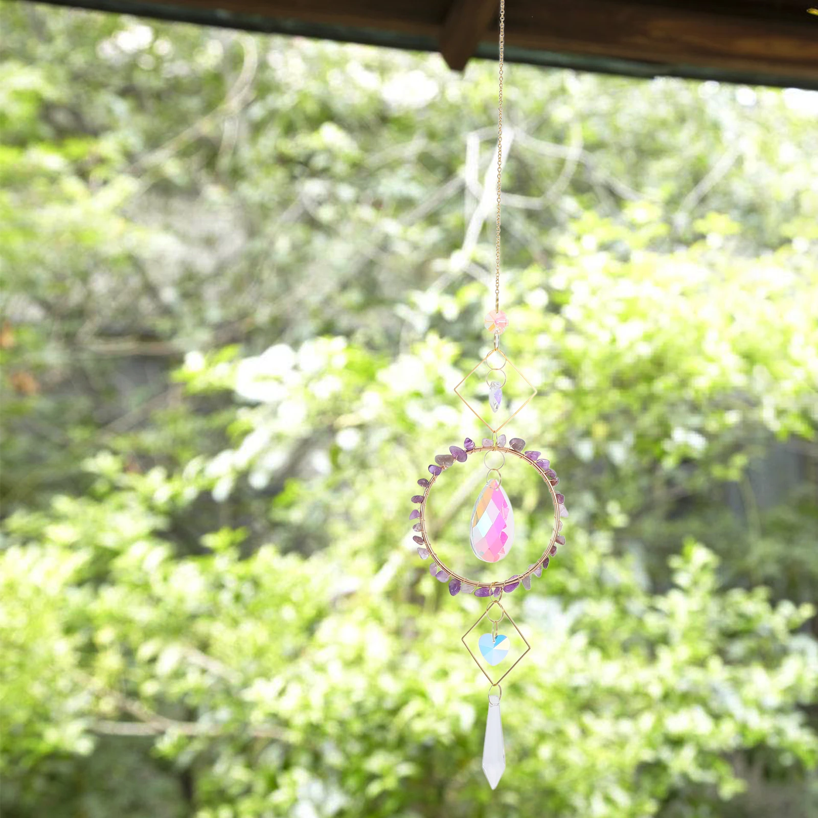 Crystal Pendant Catcher Hanging Ornament Light Crystal Hanging Decor Catchers Windows Prism Decor Garden Suncatcher Home
Crystal Pendant Catcher Hanging Ornament Light Crystal Hanging Decor Catchers Windows Prism Decor Garden Suncatcher Home