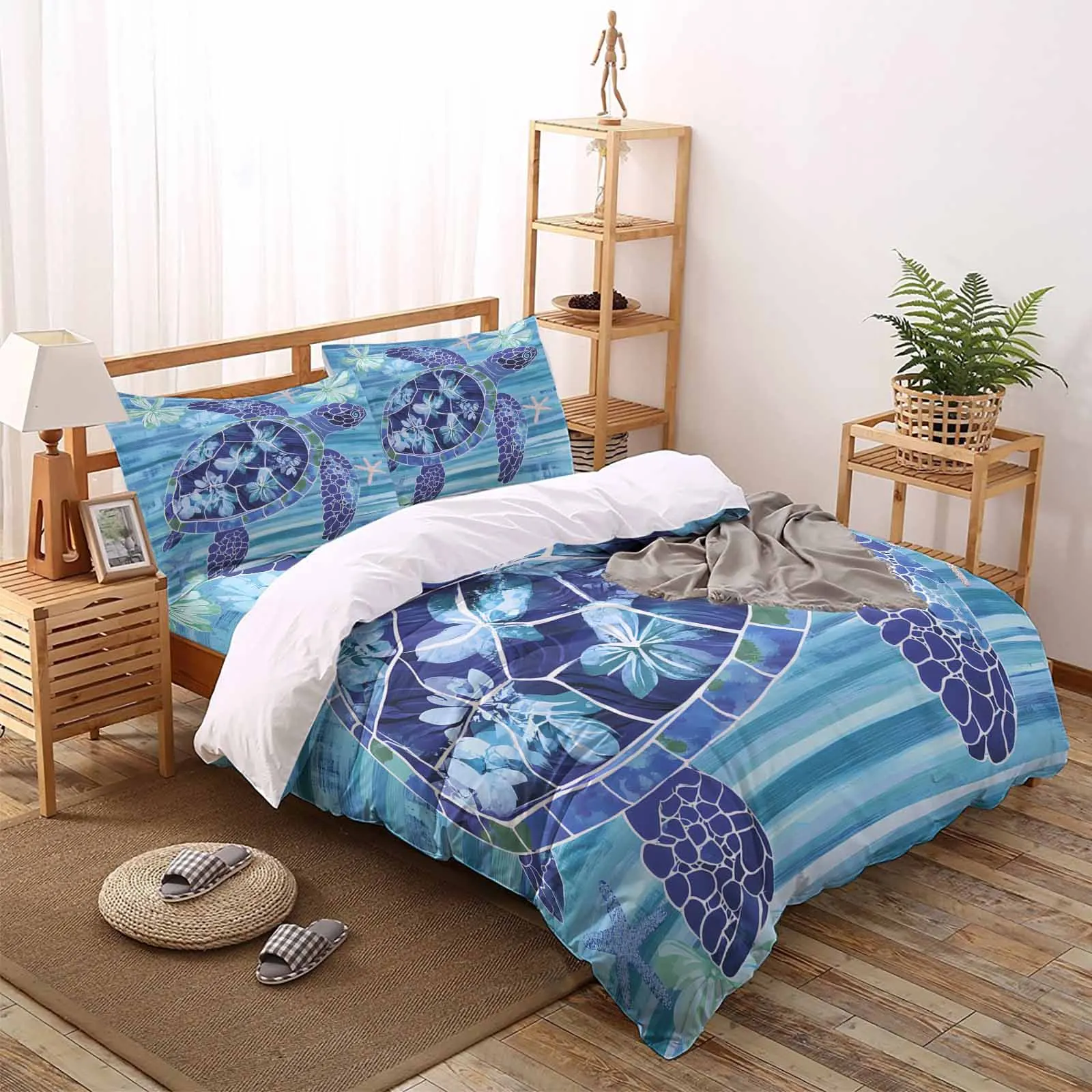Ретро Ocean Blue Черепаха Удобные товары для дома Спальня Кровать Роскошный пододеяльник 2/3/4 шт.
Ретро Ocean Blue Черепаха Удобные товары для дома Спальня Кровать Роскошный пододеяльник 2/3/4 шт.