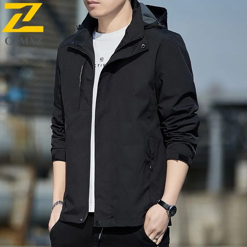 COMXZ 2025 Мужская и женская пара Водонепроницаемая ветрозащитная куртка Весна Осень Спорт на открытом воздухе Туризм Модное повседневное пальто
COMXZ 2025 Мужская и женская пара Водонепроницаемая ветрозащитная куртка Весна Осень Спорт на открытом воздухе Туризм Модное повседневное пальто