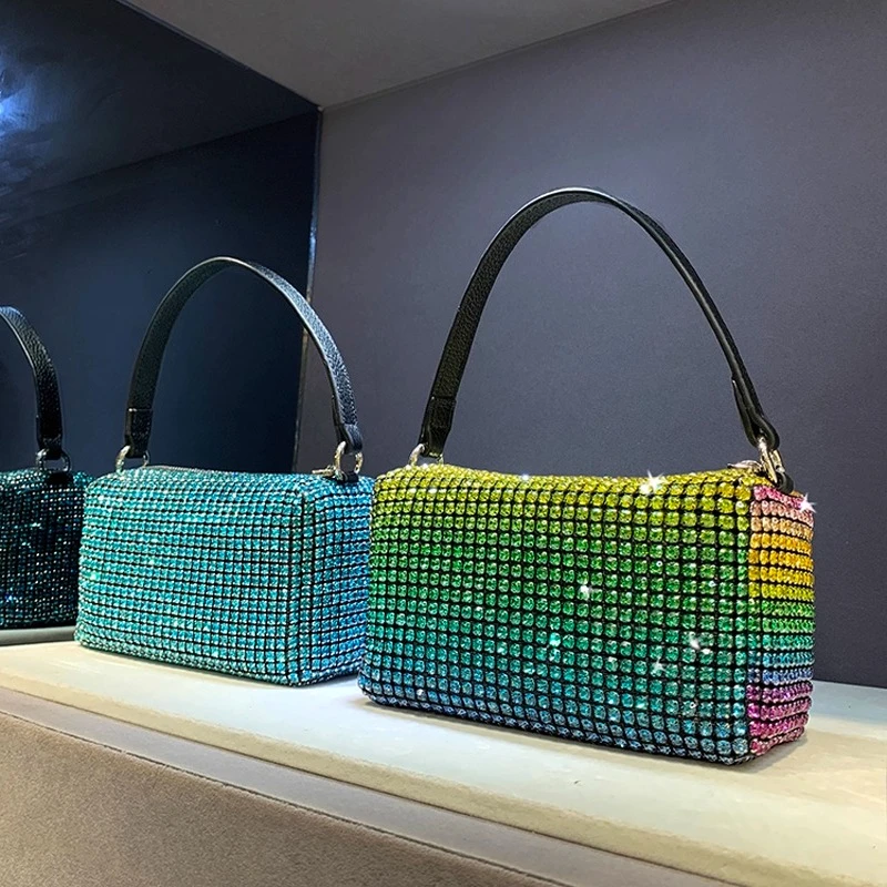 2025 New Rhinoceros Bag Leather Armpit Hand-held Crossbody Full Drill Color Diamond Bags for Women Сумка Женская
2025 New Rhinoceros Bag Leather Armpit Hand-held Crossbody Full Drill Color Diamond Bags for Women Сумка Женская