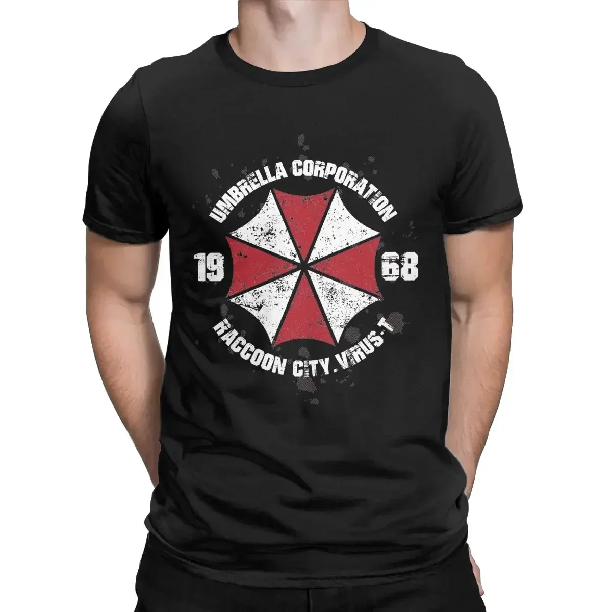 Residents Evils Men Crew Neck Pure Cotton T Shirts Gothic Game movie Short Sleeve Tees Awesome Umbrellas Corporation T-Shirts
Residents Evils Men Crew Neck Pure Cotton T Shirts Gothic Game movie Short Sleeve Tees Awesome Umbrellas Corporation T-Shirts