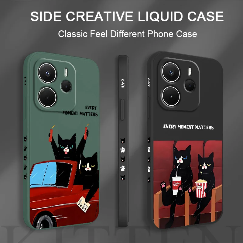 Cruising Cat Phone Case For Xiaomi Redmi Note 14 13 12 12S 11 11S 10 10S 9 9S 15 14C Pro Plus 4G 5G Liquid Silicone Cover
Cruising Cat Phone Case For Xiaomi Redmi Note 14 13 12 12S 11 11S 10 10S 9 9S 15 14C Pro Plus 4G 5G Liquid Silicone Cover