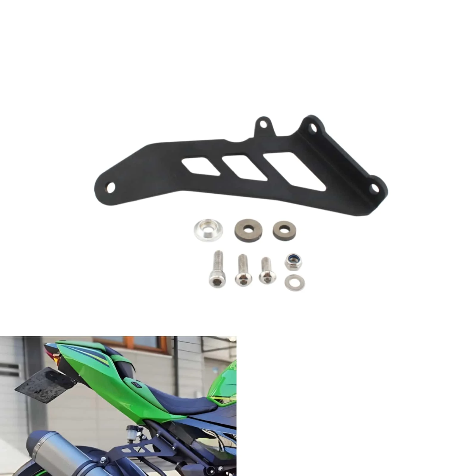 Motorcycle Aluminum Exhaust Hanger Bracket Muffler Support Fit FOR Z 500 Ninja 500 For Kawasaki Z500 Ninja500 2024 2025 2026
Motorcycle Aluminum Exhaust Hanger Bracket Muffler Support Fit FOR Z 500 Ninja 500 For Kawasaki Z500 Ninja500 2024 2025 2026