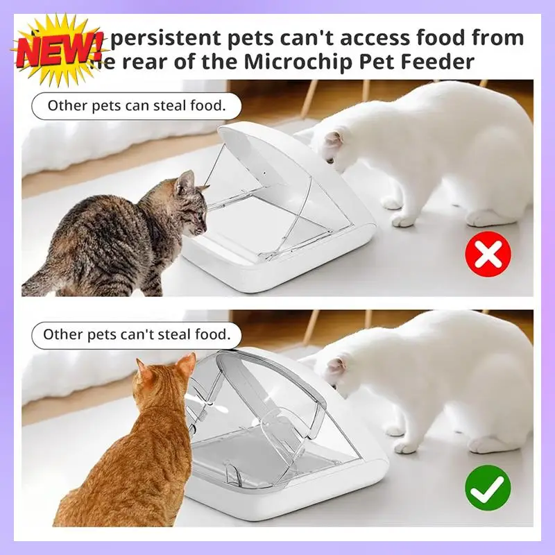 T24C Pet Feeder Rear Cover For Automatic Microchip Prevents Persistent Pet From Getting Food From The Back Of The Feeder
T24C Pet Feeder Rear Cover For Automatic Microchip Prevents Persistent Pet From Getting Food From The Back Of The Feeder