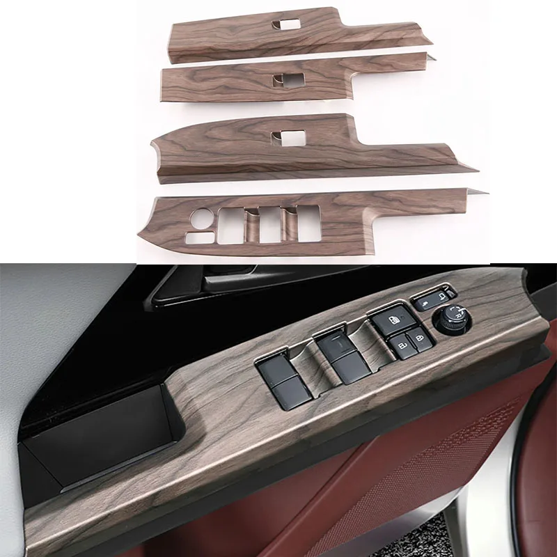 Wooden Color Door Window Lift Switch Button Panel Trim Cover Car Interior Accessories For Toyota BZ4X 2022
Wooden Color Door Window Lift Switch Button Panel Trim Cover Car Interior Accessories For Toyota BZ4X 2022