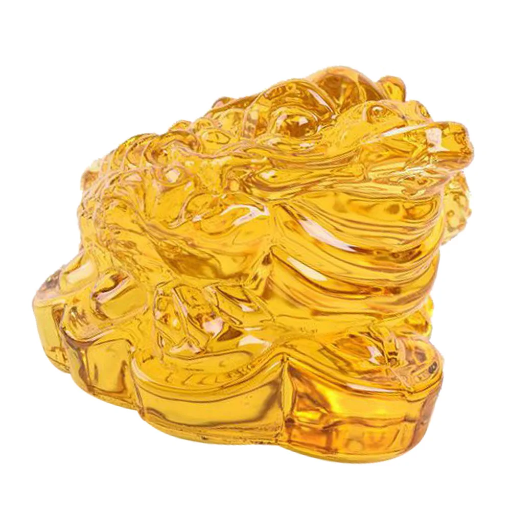 1Pcs Glass Golden Toad Adornment Practical Supplement Desktop Room Adorn Birthday Gift (Yellow) Golden Toad Adorn
1Pcs Glass Golden Toad Adornment Practical Supplement Desktop Room Adorn Birthday Gift (Yellow) Golden Toad Adorn