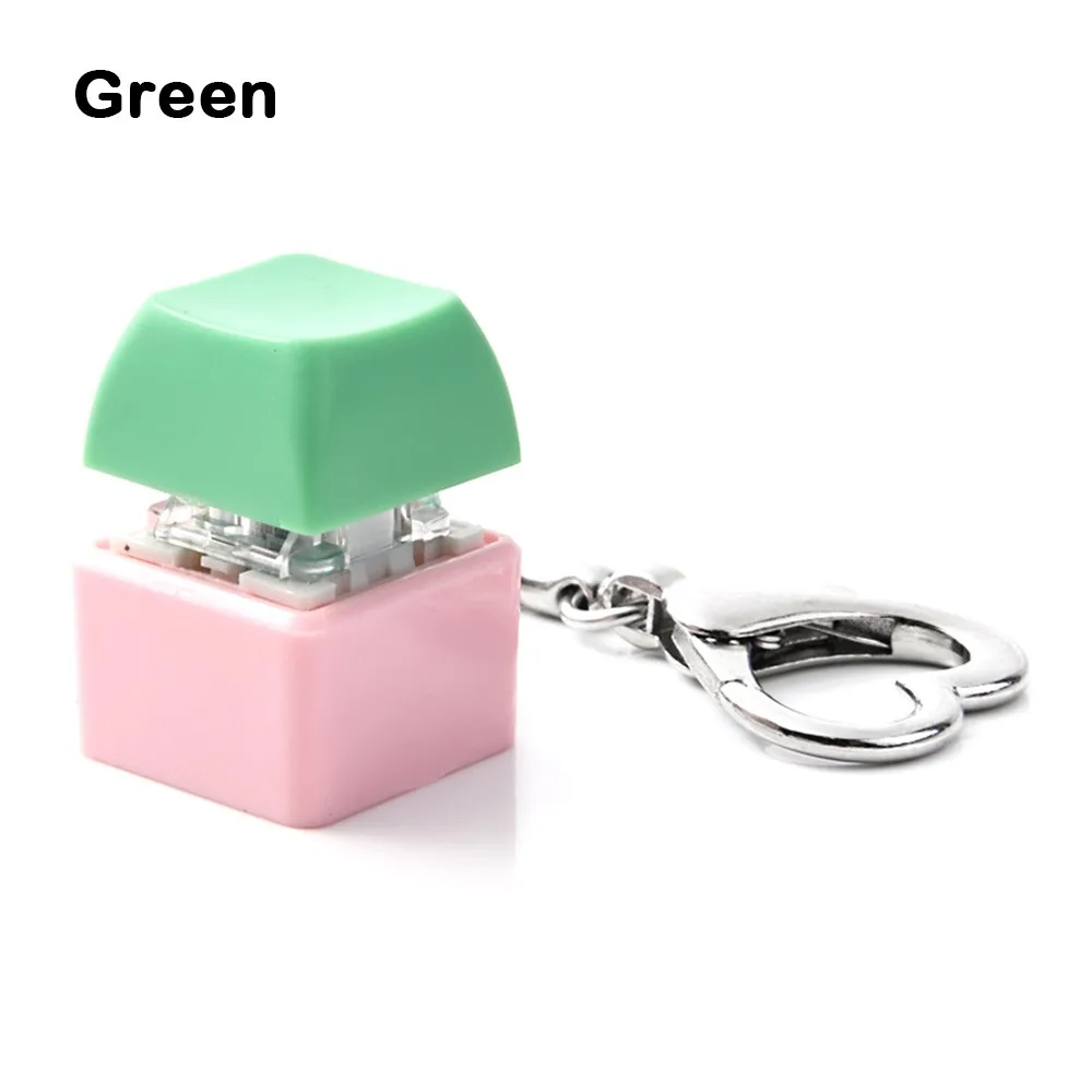 New DIY Keyboard Fidget Keychain Keys Button Without Light Clicker Toy Relief Stress Keycap Finger Keyboard Caps
New DIY Keyboard Fidget Keychain Keys Button Without Light Clicker Toy Relief Stress Keycap Finger Keyboard Caps