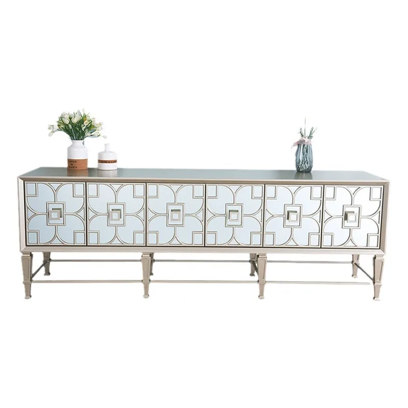 Light luxury TV cabinet, living room floor cabinet, small apartment, bedroom locker, simple European solid wood
Light luxury TV cabinet, living room floor cabinet, small apartment, bedroom locker, simple European solid wood