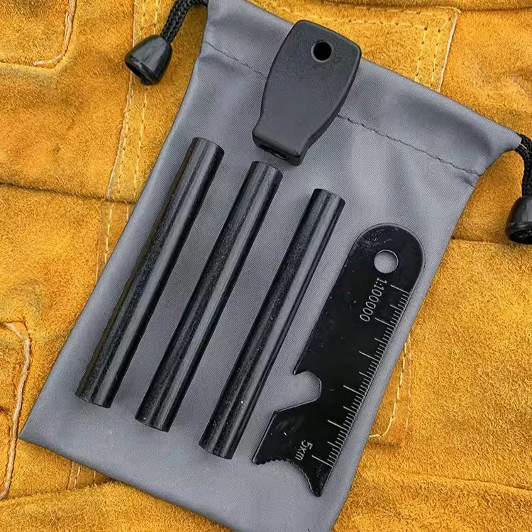 Outdoor Waterproof Thick Outdoor Fire Starter Striker Set for Fire-making in The Wild Survival Fire-making EDC Tool
Outdoor Waterproof Thick Outdoor Fire Starter Striker Set for Fire-making in The Wild Survival Fire-making EDC Tool