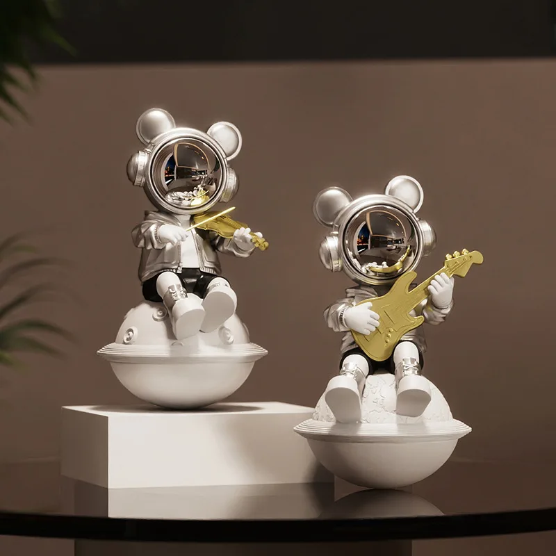 Nordic Space Man Musical Performance Figurines Ornament Tabletop Ornament Astronaut Sculpture Decorative Statue Home Decoration
Nordic Space Man Musical Performance Figurines Ornament Tabletop Ornament Astronaut Sculpture Decorative Statue Home Decoration