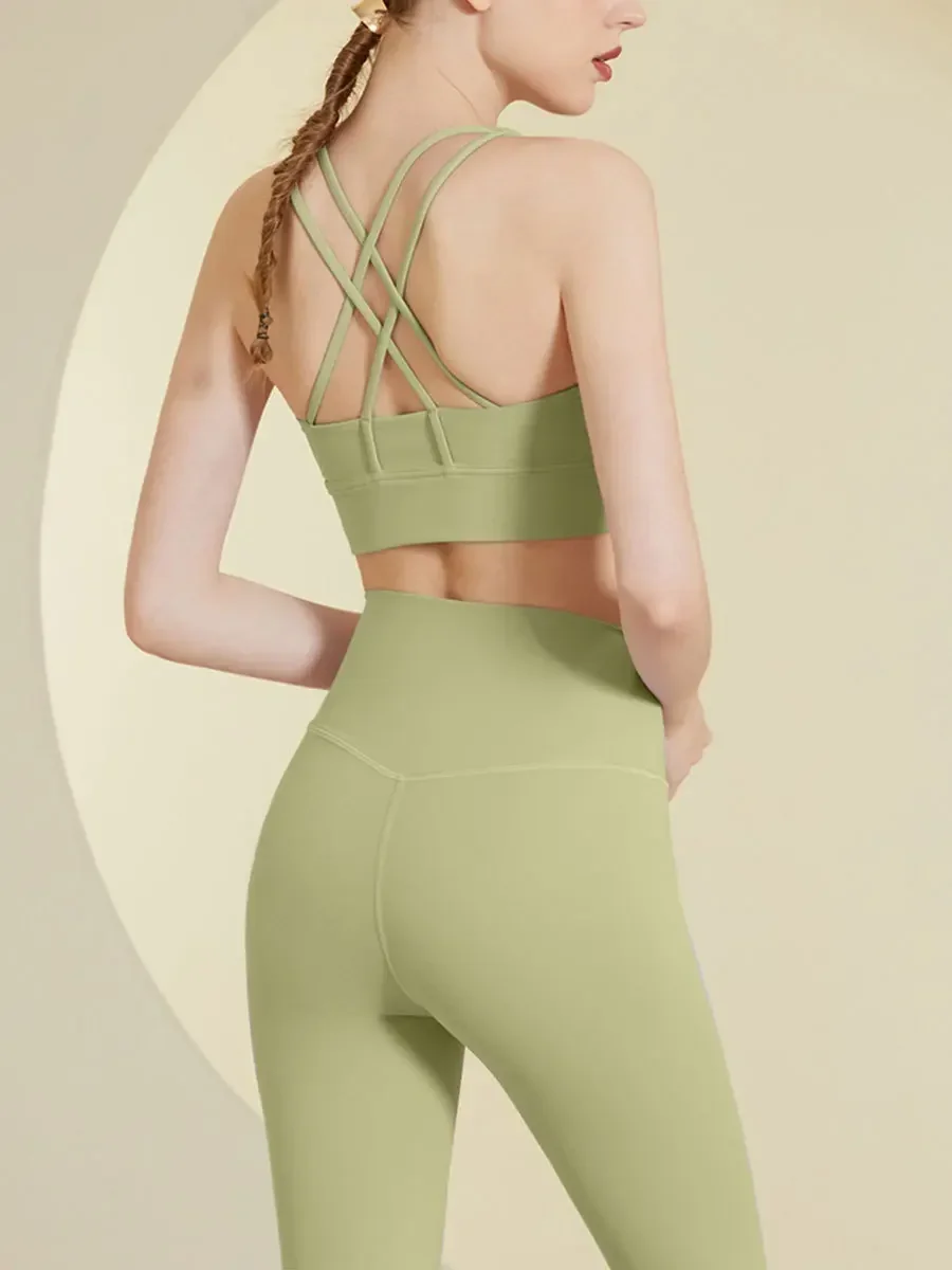 Yoga Set Breathable Fitness Suit Pilates Running Women's Tracksuit Athletic Wear Clothes Sports Bra Leggings Suit️
Yoga Set Breathable Fitness Suit Pilates Running Women's Tracksuit Athletic Wear Clothes Sports Bra Leggings Suit️