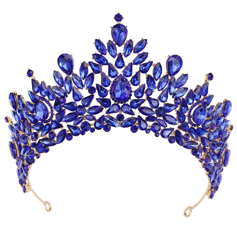 Luxury Queen Crowns For Women Big Crystal Bridal Tiara Crown For Pageant Miss Universe Diadem Wedding Hair Jewelry Headdress
Luxury Queen Crowns For Women Big Crystal Bridal Tiara Crown For Pageant Miss Universe Diadem Wedding Hair Jewelry Headdress