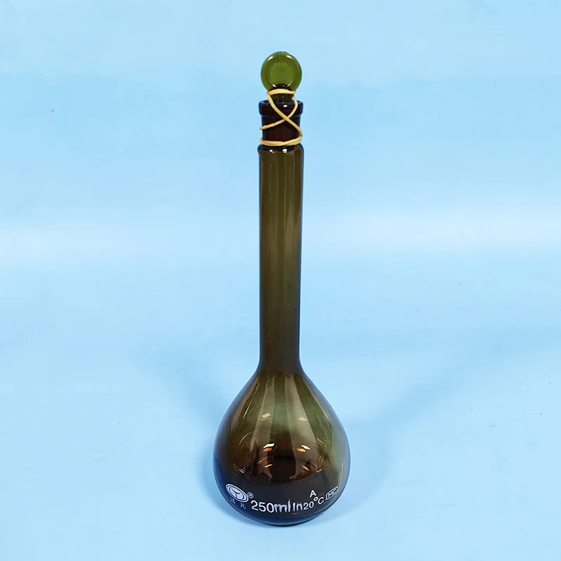 CHANGYUAN Brown volumetric flask with stopper, Capacity 5mL-2000mL, Amber Volumetric flask, Measuring bottle, Borosilicate glass
CHANGYUAN Brown volumetric flask with stopper, Capacity 5mL-2000mL, Amber Volumetric flask, Measuring bottle, Borosilicate glass