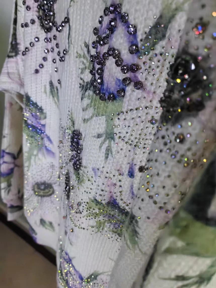 Real Photo Sparkle Crystal Party Sweaters Autumn Winter Knitwear Pullover pull femmes tendances 2025 Women's Unique Y2K Sweater
Real Photo Sparkle Crystal Party Sweaters Autumn Winter Knitwear Pullover pull femmes tendances 2025 Women's Unique Y2K Sweater