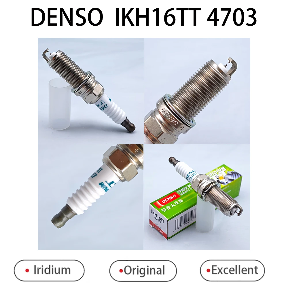 1pcs DENSO Iridium Spark Plug IKH16TT 4703 Adapts To Highlander/Sonata/Lingxiang/Teana/Triumph Sega 408 etc
1pcs DENSO Iridium Spark Plug IKH16TT 4703 Adapts To Highlander/Sonata/Lingxiang/Teana/Triumph Sega 408 etc
