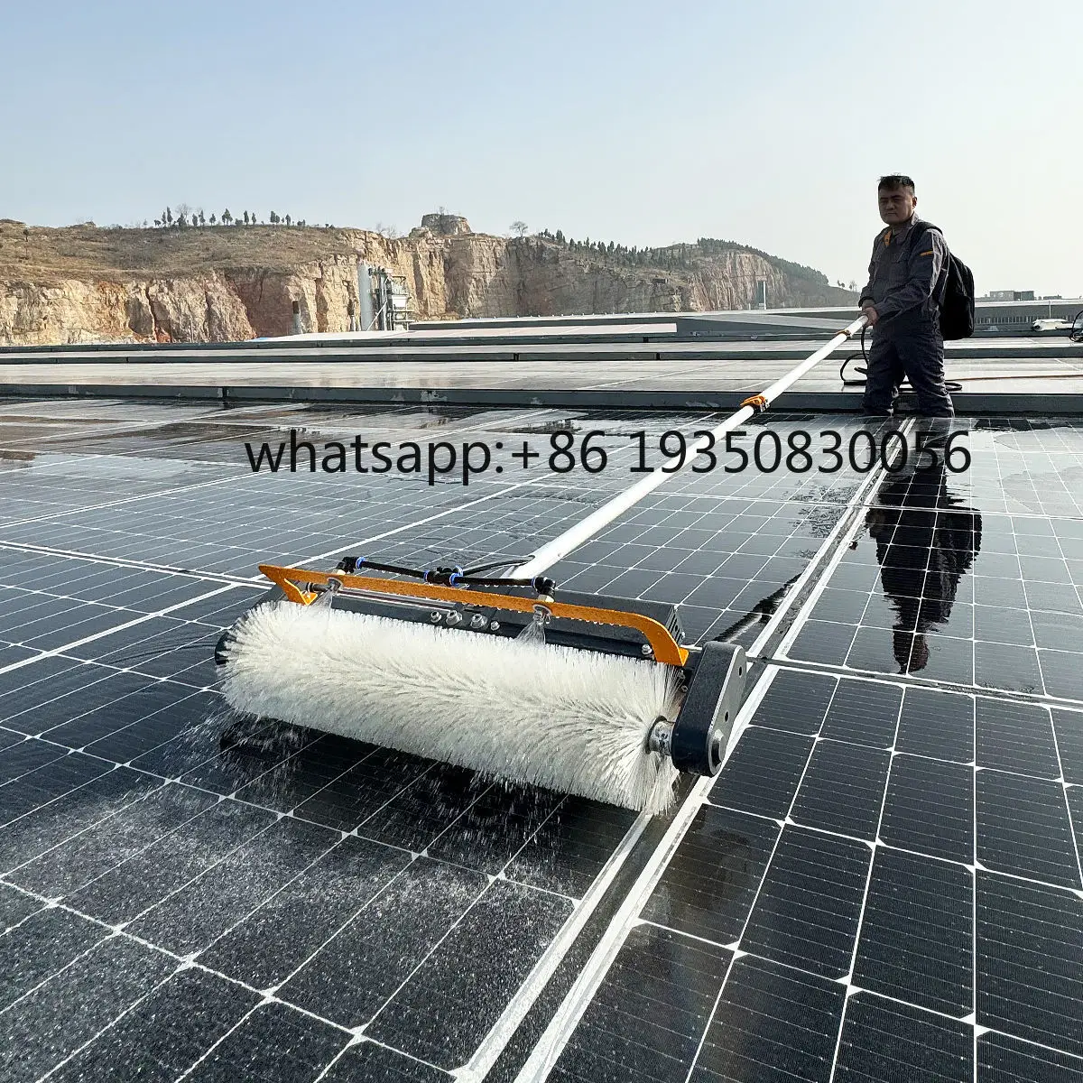 Hot Selling Nylon Solar Panel Cleaning Machine Efficient Solar Panel Brush for Optimal Performance
Hot Selling Nylon Solar Panel Cleaning Machine Efficient Solar Panel Brush for Optimal Performance