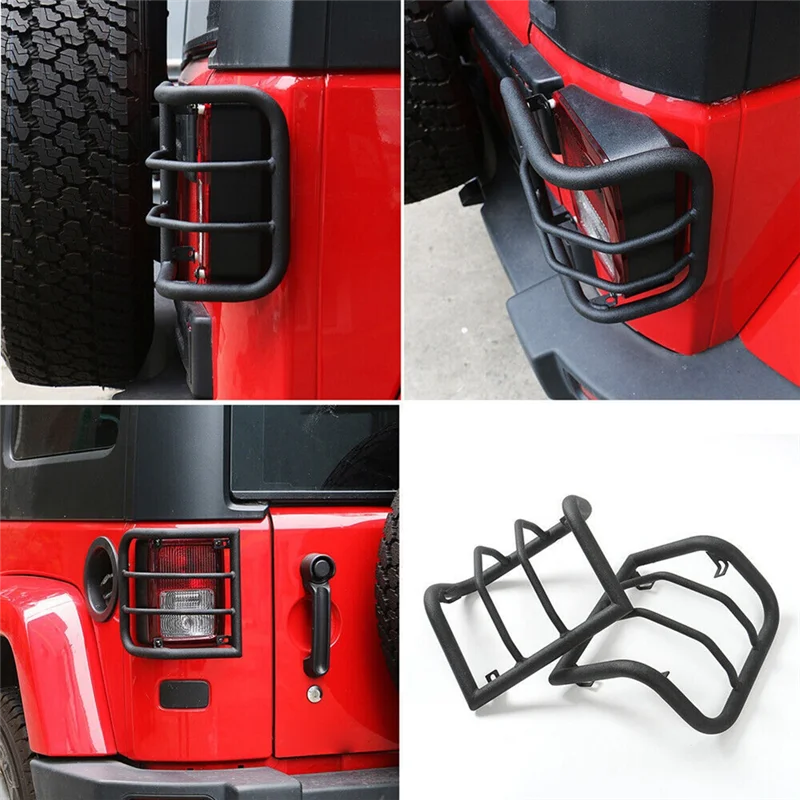 Q2-1 Pair L&R Tail Light Covers Tail Light Guards Decorative Covers For Jeep Wrangler JK 2007-2018 Decoration Accessories
Q2-1 Pair L&R Tail Light Covers Tail Light Guards Decorative Covers For Jeep Wrangler JK 2007-2018 Decoration Accessories